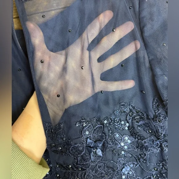 Nordstrom Navy Maxi Dress - Picture 8 of 10